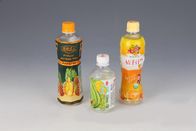 De aangepaste Hitte van Ontwerppvc krimpt Kokeretiketten voor de Fles van het Sapwater Verpakking