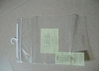 Pvc-PE de Plastic Zakken die van de Kledingst-shirt met Haak en Glijdende Ritssluiting verpakken