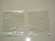 PE Ritssluitings Plastic Zakken die met Haak/Ondergoed verpakken die Duidelijke Zak kleden