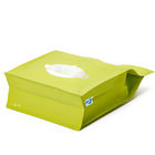 Kraftpapier-document staan de thee verpakkende zakken aluminium plastic verpakkende zakken met ritssluiting op