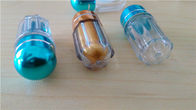 De blauwe Flessen van de de Flessen Lege Geneeskunde van de Achthoekige Vorm Duidelijke Plastic Pil