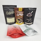 Gepersonaliseerde voedselverpakkingen Ziplock Seal Pockets Matt Stand Up Pouch Zipper Bags Voor Koffie Whey Milk Powder Cookie Sugar