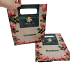 Aanvaard Custom Order Flat Bottom Coffee Packaging Bag met onderkant Gusseted Package Bags