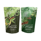 Voedselkwaliteit Staande zak zakjes Plastic maat folie Matte afwerking Voor thee verpakking
