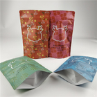 Gepersonaliseerde maat Eco-vriendelijke snackzak Verpakking Matt Aluminiumfolie Stand Up Pouch Ziplock Doypack Bag