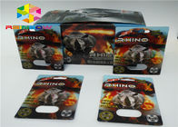 3D Effect Gekke Rinoceros 69 Rinoceros 7 van de de Pillenkaart van het Capsulegeslacht van de de verhogingspil de mannelijke verpakkende dozen en blaar 3d kaarten/doos