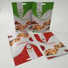 Folietribune op Snackzak Gedrukte Douane van het de Cashewnootpak van de Verpakkingsritssluiting de Plastic