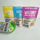 De Zak Verpakkende Voedsel van de gluten de Vrije Snack Zakken van het de Geurbewijs van Verpakkingskoekjes met Ritssluiting