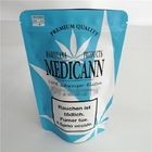 Van de de Wierook Verpakkende Aluminiumfolie van het geurbewijs draagt de Kruiden Kleverige Cannabis van Cbd Onkruidzak