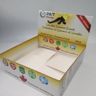 Eco de Vriendschappelijke Document Vakje Verpakkende Vakjes van de Karton Tegenvertoning voor de Bar van de Suikergoedenergie