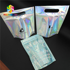 Van het de Plastic Zak de Verpakkende Hologram van bikinikledingstukken 3d Materiële Tribune op Zak met Ritssluiting