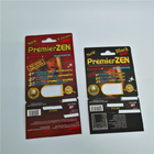 De Blaar van Premizerzen blister card packaging display Verpakking voor het Mannelijke Pak van Verhogingspillen
