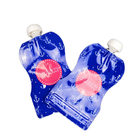 Het opnieuw te gebruiken Spuiten doet Verpakkende Drank in zakken Drinkend Plastic Vloeibare Zak aanpasten Gedrukt