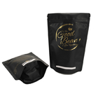 Zwarte Gevoerde de Koffietribune van de Steenoppervlakte Folie op Foliezak Verpakking