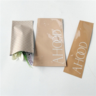 De metaalskincare kosmetische verpakking doet van de de vochtinbrengende crèmeroom van 3ml 5ml zakken van de de pakketten de kosmetische borstel in zakken