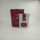 Tribune op Zakken van de de Zak de Biologisch afbreekbare Verpakkende Koffie van Ritssluitingsmatt food grade packing coffee met Aangepast Embleem