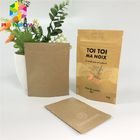 De Ritssluitingsdocument van de voedselrang Zak van het Zakken Resealable Witboek met Venster Milieuvriendelijke Verpakkende Zak voor Thee