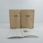 Het biologisch afbreekbare Bruine Kraftpapier-Document Doypack doet Composteerbaar Schoonheidsmiddel in zakken