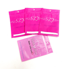 De douane drukte Duidelijke Juwelen Mylar Matte Packaging Bags For Hair Accesaories/Juwelen/Aligners/Armbanden