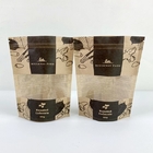 De douane drukte Resealable Tribune op het Document van Zakkraftpapier de Snackvoedsel van de Koffiethee Verpakkingszak met Rechthoekig Venster