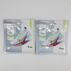 Opnieuw te gebruiken Plastic Verpakkende Zakken Drie van Mini Zipper Pouch Shoe Pad Zijverbindingszak voor Schoenveters