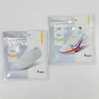 Opnieuw te gebruiken Plastic Verpakkende Zakken Drie van Mini Zipper Pouch Shoe Pad Zijverbindingszak voor Schoenveters