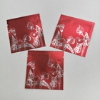 Kleine drie-Zijverbinding Mini Cosmetic Cotton Bags Packet die Aangepaste de Zakhitte verpakken van de Voedselritssluiting - verzegel Zakken