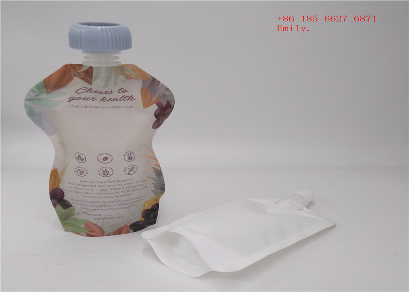 Opnieuw te gebruiken Spuitenzak die de Plastic Rang van het Samendrukkingsvoedsel voor Vruchtensap verpakken