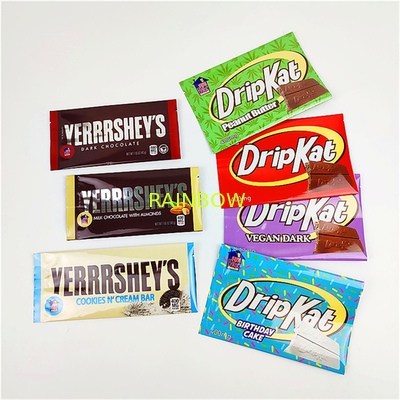 Douane Gedrukte de Snackzak van Mylar Edibles Verpakking voor Chocoladereep 400mg