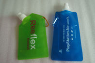 Groenachtig blauwe Flexibele Zak voor Vloeibare/Plastic Zak voor Vloeistof met Drukembleem