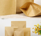 Aangepaste Document Zakken voor Snackvoedsel, Kraftpapier-Document Zak voor Popcorn met Venster