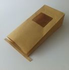 Folie Gevoerde het Document van de Snackzak Verpakkende het Document van Zakkraftpapier Zakken met Tinband en Venster