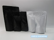 De folie voerde plastic koffiezakken met het ontgassen van klep voor 250g-koffiepoeder verpakking met ritssluiting
