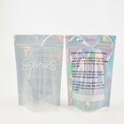 Aluminium Glanzende Holografische Koekjes die Zakken3.5g 7g Tribune op Zakken verpakken