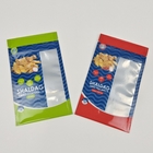 Digitaal gedrukte snackzak verpakking met rits sluiting voor aantrekkelijk ontwerp rits slot eetbare producten stand-up verpakking