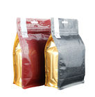resealable gelamineerde van het de bodemvoedsel van het aluminiumfolieblok vlakke Plastic verpakkende de koffiezak 500g 1kg met klep