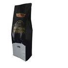 Van de de bodemritssluiting van het douane250g 500g 1kg de vierkante blok vlakke van de de koffieboon verpakkende zak
