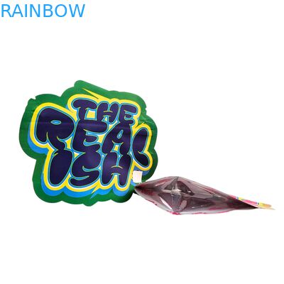 3.5g 7g 14g Ziplock Mylar Bag eetbare kindervrije aluminiumfolie voor koekjes Gummy