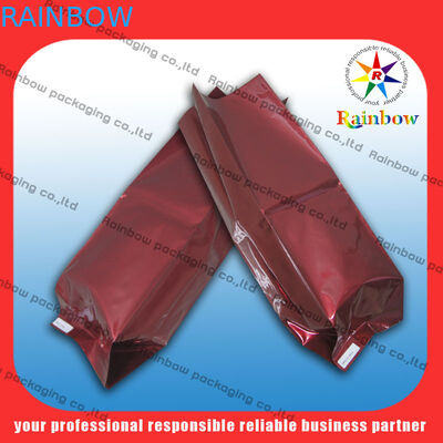 Aangepaste zijhoekplaattheezakjes die met glanzende druk verpakken