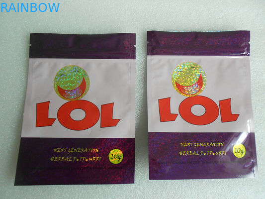 Douanehuisdier/VMPET/PE 100 micron Kruidenwierook Verpakking