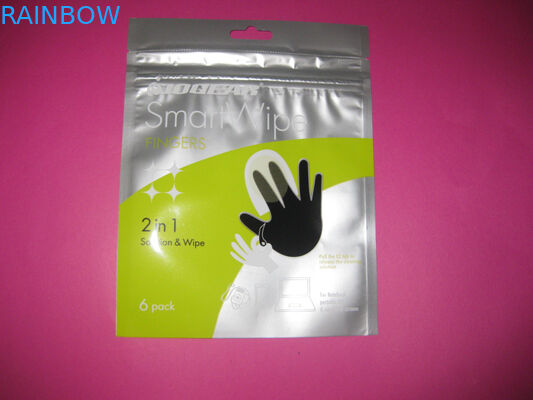 De Zak van de Eco Vriendschappelijke Aluminiumfolie Verpakking met Ritssluiting voor Boon