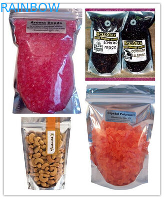 Duidelijke Voorzijde en Folie Achtertribune op Zakken met HUISDIER/AL/NY/PE