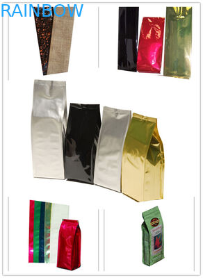 De gravureval drukte Zijhoekplaattribune op Zakken voor Koffie of Noten, Badzout, Chrips