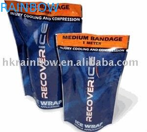 Zijverbindingstribune op Snack Plastic Zak Verpakking met Ritssluiting voor Rijst