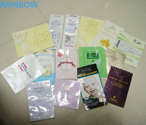 100mic douane Kosmetische Zakken, drie-Kant Verzegelde Aluminiumfoliezak