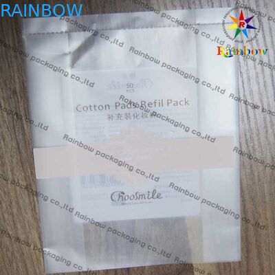 Aluminiumfolie Kosmetische Verpakkende Zak, Duurzame Tribune op Zak