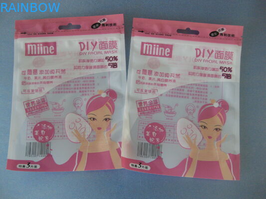 De vochtbestendige Verpakkende Zak van Comestic met Ritssluiting en Knoophoekplaat