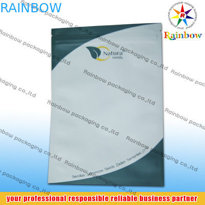 Douane Gedrukte Ritssluitingstheezakjes die Kant Verzegelde Aluminiumfolie verpakken