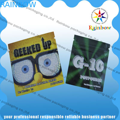 Down2earth/Geeked omhoog/van het de Wierookpit van Diablo de Gouden Kruiden Plastic Vochtbestendige Zakken