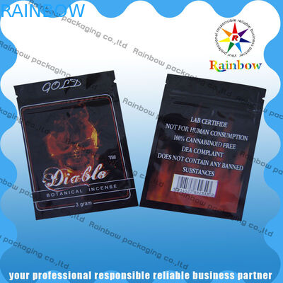 Down2earth/Geeked omhoog/van het de Wierookpit van Diablo de Gouden Kruiden Plastic Vochtbestendige Zakken